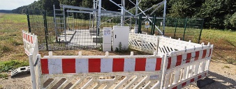 Arbeiten an Glasfaserleerrohranbindung für Maststandort © FMI Arbeiten an Glasfaserleerrohranbindung für Maststandort © FMI