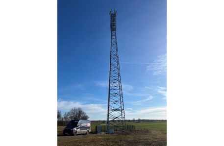 Ansicht Mobilfunkmast M2 Cantnitz