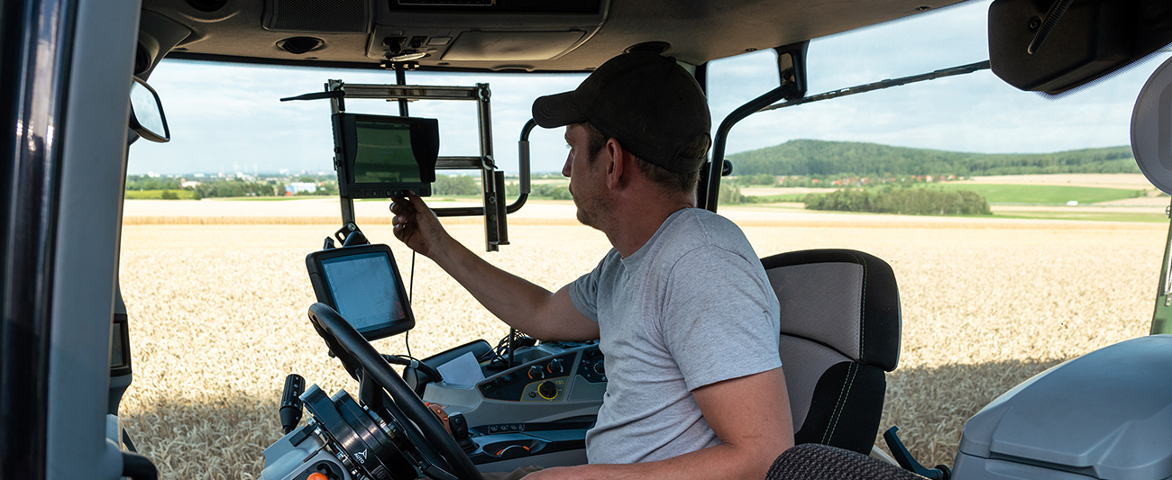 Digitale Geräte in der Landwirtschaft 