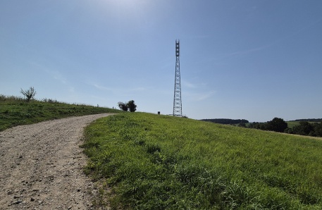 Mobilfunkmast Groß Raden Mobilfunkmast Groß Raden bereit zur Übergabe